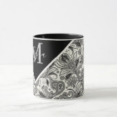 Mug Paisley noir et blanc    (Centre)