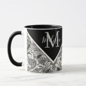 Mug Paisley noir et blanc    (Gauche)