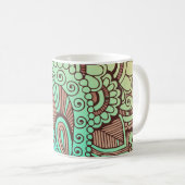 Mug Paisley Ornaments I + votre backgr. & idées (Devant droit)