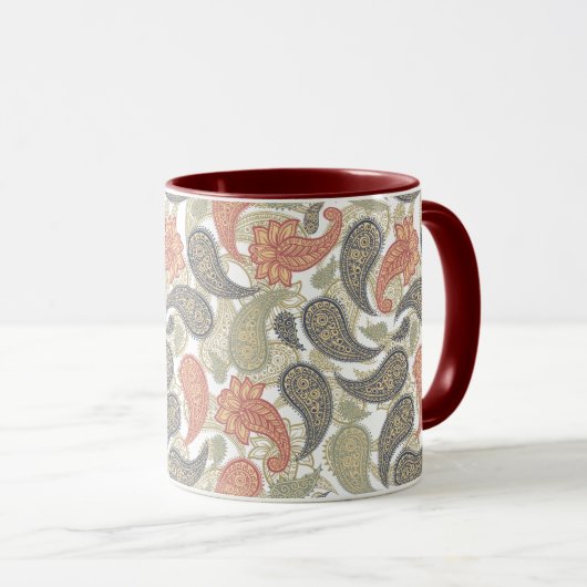 Mug Paisley Pattern  (Devant droit)