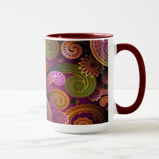 Mug Paisley Purple (Droite)
