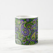 Mug Paisley verte et violette (Centre)