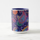 Mug Paisley violet rose (Centre)