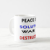 Mug Paix (Devant gauche)