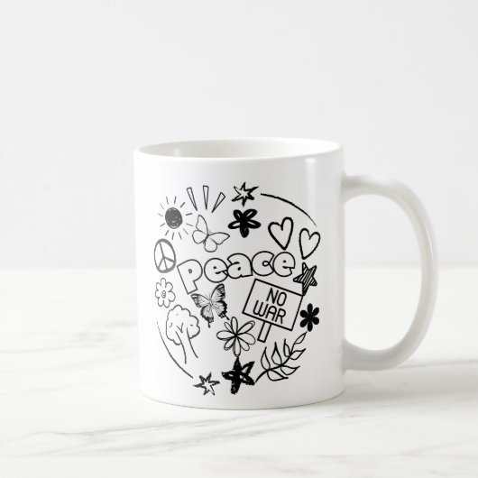 Mug Paix (Droite)