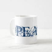 Mug Paix (Devant gauche)