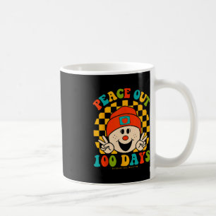 Mug Paix 100 Jours D'Enseignant Étudiant Yeux