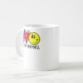 Mug Paix Amour Bonheur Positivité (Devant gauche)