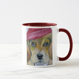 Mug Paix, amour et beagles