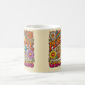 Mug Paix, Amour & Grooviness (Centre)
