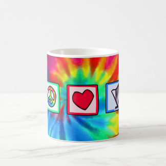Mug Paix, amour, harpes