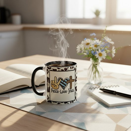 Mug Paix amour Jésus