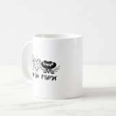 Mug Paix Amour Manger Noël (Devant gauche)