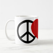 Mug Paix-Amour-Sabot (Gauche)
