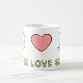 Mug Paix Amour Science (Centre)