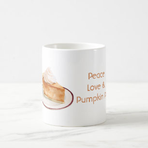 Mug Paix Amour & Tarte à la Citrouille
