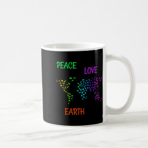 Mug Paix Amour Terre Planète Verte Nature Protéger la
