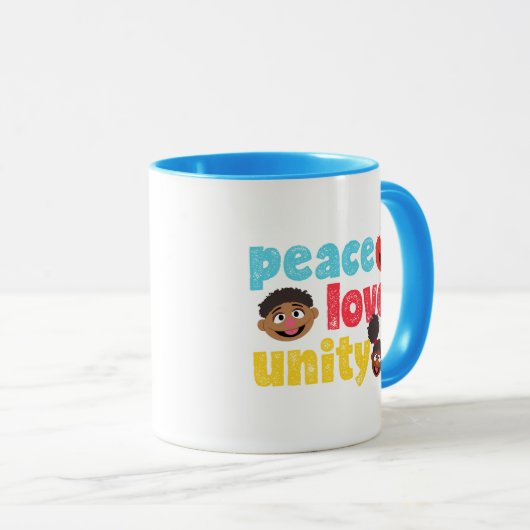 Mug Paix Amour Unité (Devant droit)