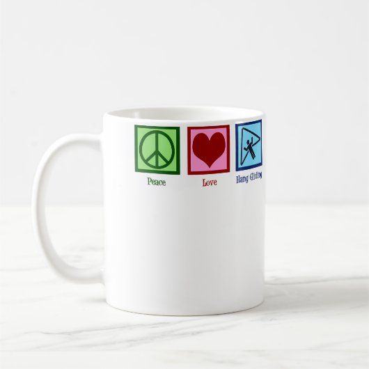 Mug Paix Amour Vol Libre (Gauche)