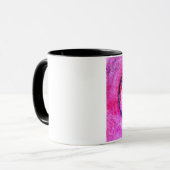 Mug ...paix...art original par couleurs cicatrisantes. (Devant gauche)
