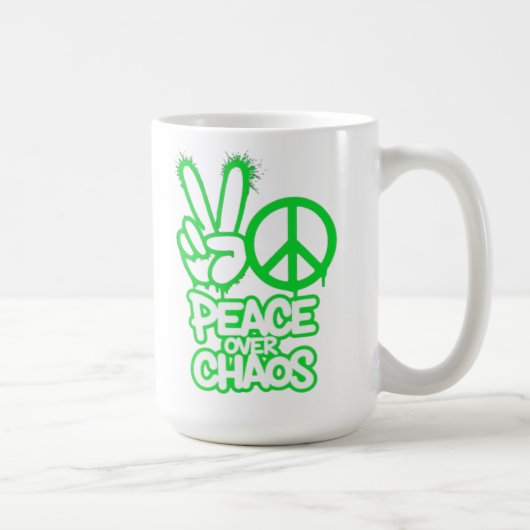 Mug Paix au-dessus du chaos (Droite)