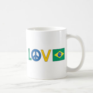 Mug Paix Brésil d'amour