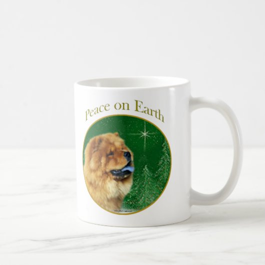 Mug Paix Chow Chow (Droite)