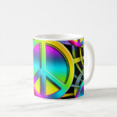 Mug PAIX colorée (Devant droit)