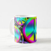 Mug PAIX colorée (Devant gauche)