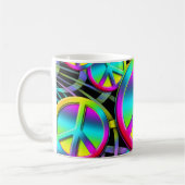 Mug PAIX colorée (Gauche)