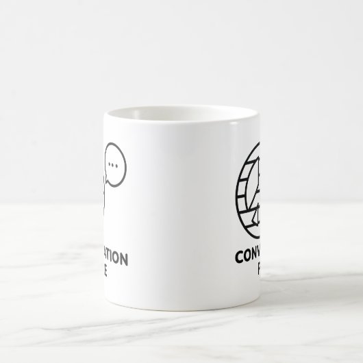 Mug Paix de la conversation (Centre)