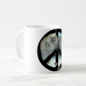 Mug paix de lamantin (Devant gauche)