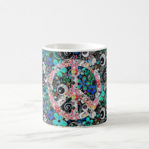 Mug Paix de l'énergie des fleurs I   FlowerPower
