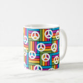Mug Paix des années 1970 (Devant droit)