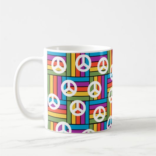 Mug Paix des années 1970 (Gauche)