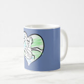 Mug Paix du monde (Devant droit)