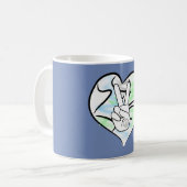Mug Paix du monde (Devant gauche)