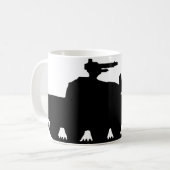 Mug Paix du monde ! Pas guerre (Devant gauche)
