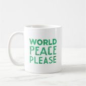 Mug Paix du monde svp (Gauche)