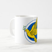 Mug paix en ukraine (Devant gauche)