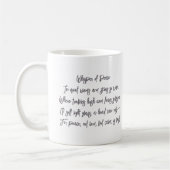 Mug Paix et amour (Gauche)