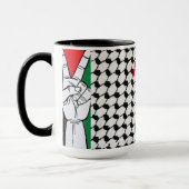 Mug Paix et amour (Gauche)