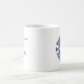 Mug Paix et amour bleu (Centre)