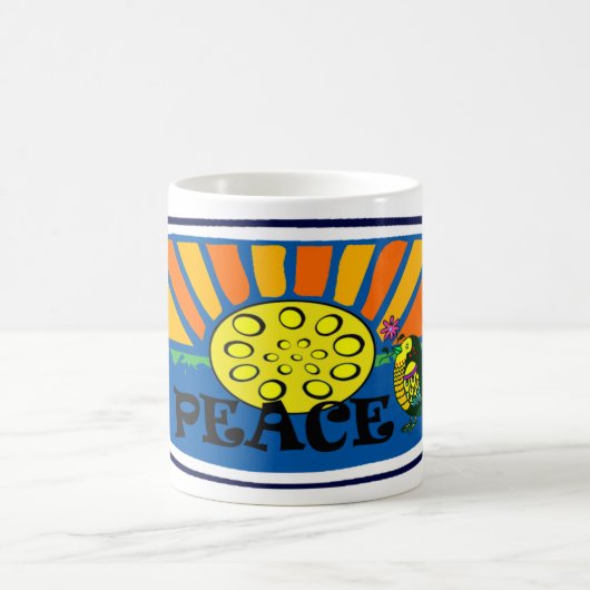 Mug Paix et casserole (Centre)