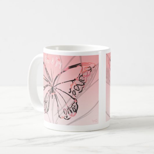 Mug Paix et joie (Devant gauche)