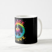 Mug Paix et love (Devant droit)