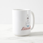 Mug Paix Intérieure, Chat Extérieur (Devant droit)