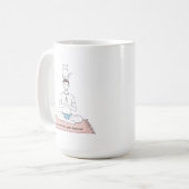 Mug Paix Intérieure, Chat Extérieur (Devant gauche)