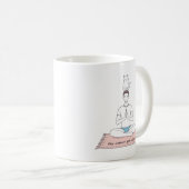 Mug Paix Intérieure, Chat Extérieur (Devant droit)