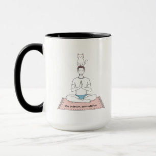Mug Paix Intérieure, Chat Extérieur